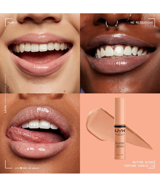 NYX Professional Makeup Butter Gloss Lipgloss 8 ml 800897818579 visual2-shot_at