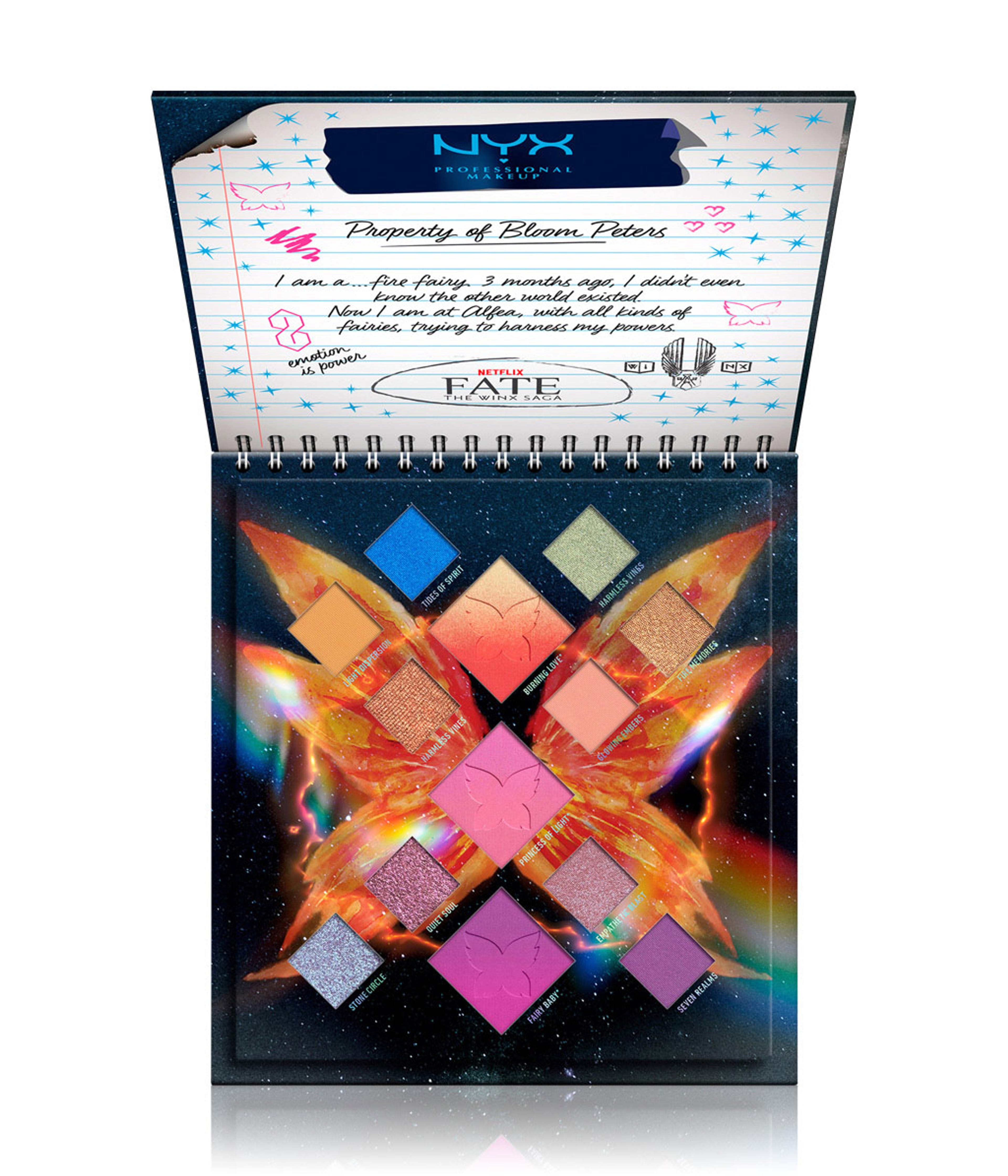 Produktbild 4 von 6, NYX Professional Makeup Fate The Winx Saga Lidschatten Palette