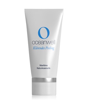 Oceanwell Basic.Face Klärendes Peeling Gesichtspeeling 50 ml unisex, Farbe: Blau, Weiß