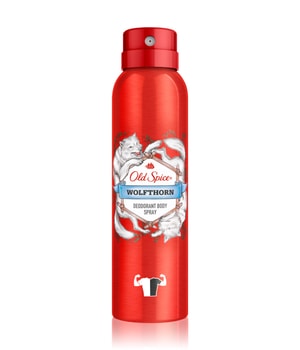 Old Spice Wolfthorn Deodorant Spray 150 ml für Männer, Farbe: Rot