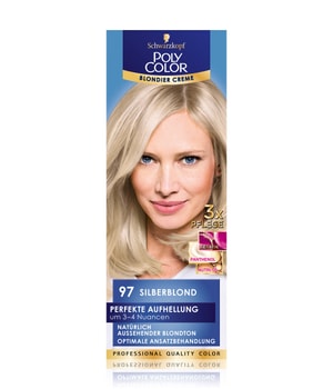 Poly Color Blondier-Creme 97 Silberblond Haarfarbe 115 ml für Frauen