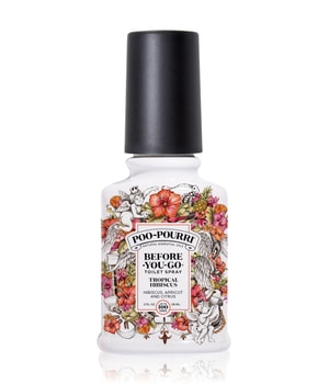 Poo-Pourri Before-You-Go Tropical Hibiscus Raumspray 59 ml unisex, Farbe: Weiß, Orange, Schwarz