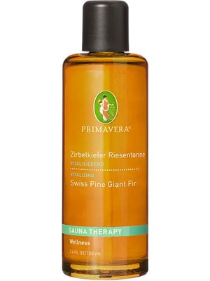 Primavera Aroma Sauna Zirbelkiefer Riesentanne Bio Saunaaufguss 100 ml für Frauen