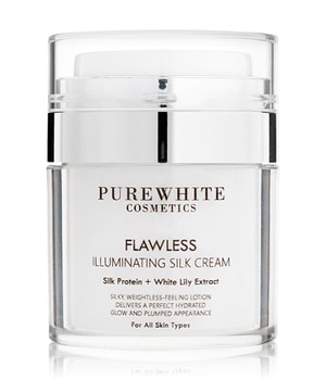 Pure White Cosmetics Flawless Illuminating Silk Gesichtscreme 50 ml für Frauen