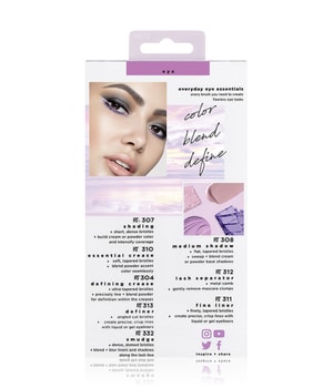 Real Techniques Everyday Eye Essentials Pinselset 1 Stk 079625019919 pack-shot_at