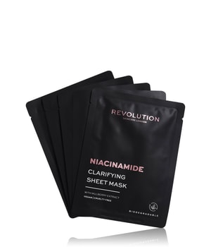 REVOLUTION SKINCARE Biodegradable Clarifying Niacinamide Sheet Mask Tuchmaske 1 Stk