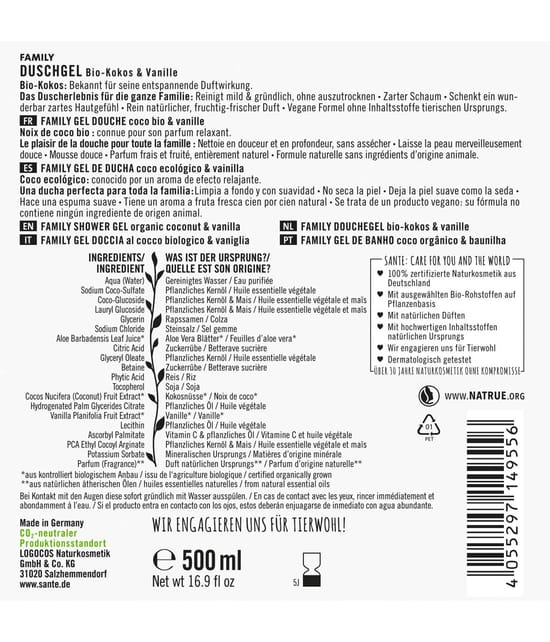 Sante Family Duschgel 500 ml 4055297149556 visual2-shot_at