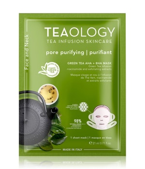 TEAOLOGY Green Tea Gesichtsmaske 21 ml 8050148500933 base-shot_at