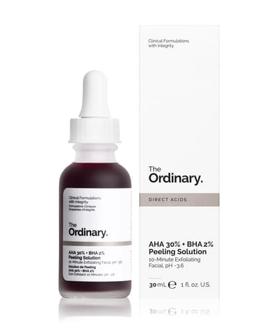 The Ordinary Direct Acids AHA 30% + BHA 2% Peeling Solution ...