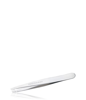 Tweezerman Schräge Pinzette Platinum Silver Pinzette 1 pcs für Frauen