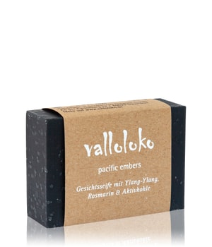 Valloloko Pacific Embers Ylang-Ylang, Rosmarin & Aktivkohle Stückseife 100 g