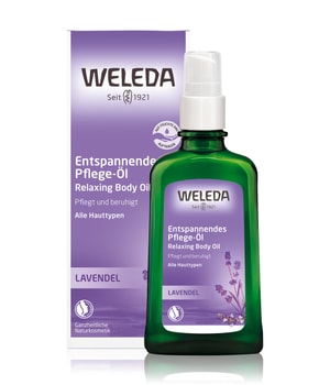 Weleda Lavendel Entspannendes Pflege-Öl Körperöl 100 ml 4001638500807 pack-shot_at