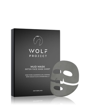 Wolf Project Schlamm-Masken Tuchmaske 5 pcs für Männer