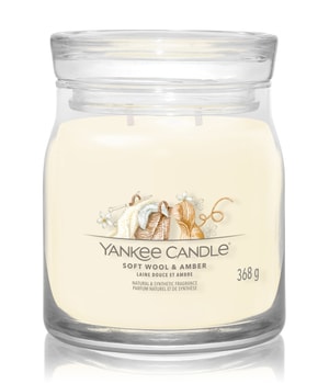Yankee Candle Soft Wool & Amber Duftkerze 368 g 5038581144641 base-shot_at