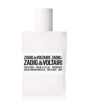 Zadig&Voltaire This is Her! Eau de Parfum (EdP) 100 ml für Frauen, Farbe: Weiß