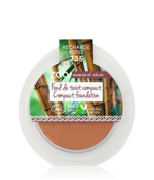 ZAO Bamboo Refill Kompakt Foundation 6 g für Frauen, Farbe: Nr. 735 - Chocolate