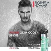 David Beckham für Biotherm Homme Aquapower David Beckham für Biotherm Homme Aquapower