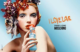 Visual zum I Love Love Parfum von Moschino